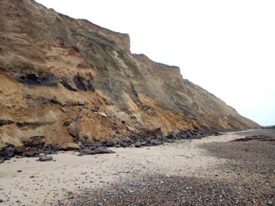 Cliffs at Beeston Regis